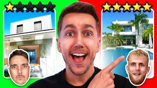 THE BEST YOUTUBER HOUSES!