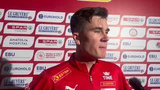 "The people that are here today fight for the medals" | Jakob Ingebrigtsen's very brief interview