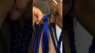 Box Braid Tutorial. To see other methods click the link above to the full tutorial
