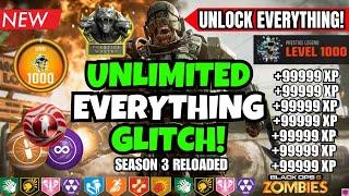 *NEW* UNLIMITED EVERYTHING GLITCH BO6! (INSTANT FREE BLUEPRINT GLITCH / SOLO XP) BO6 ZOMBIES GLITCH