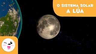 A Lua, o satélite da Terra  - O Sistema Solar em 3D para crianças