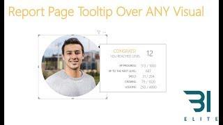 Power BI - Report Page Tooltip Over ANY Visual