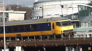 Oud Delft: NS 1766 met ICRm over het luchtspoor ᴴᴰ