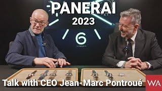 In conversation with JEAN-MARC PONTROUÉ, CEO PANERAI.