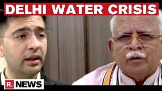 Delhi Government Moves Supreme Court Over Water Crisis, Blames Haryana Government | Republic TV