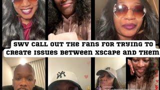 TAJ, COKO, LELEE CALL OUT THE FANS ON INSTAGRAM LIVE | SWV & XSCAPE: THE QUEENS OF R&B