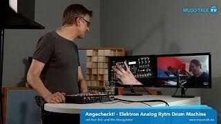 Test - Analog Rytm analoger Drum Computer von Elektron - deutsch