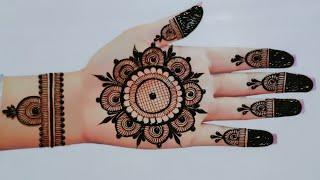 Very beautiful stylish front hand mehndidesign | easy arabic mehndi design |Mehndi design | Mehndi