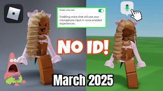 How to get ROBLOX VOICE CHAT(March 2025)