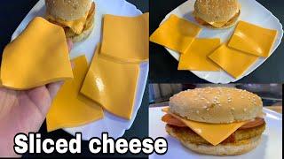 Homemade Sliced Cheese Recipe | মাত্র ৩টি উপকরণে তৈরি স্লাইস চিজ রেসিপি/Instant Sliced Cheese Recipe