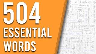 Learn 504 Essential Words | Lesson 1