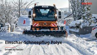 Bucher Municipal - Einschar-Schneepflug Polyx