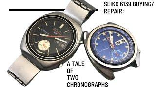 Seiko 6139 Buying/Repair: A Tale of Two Chronographs