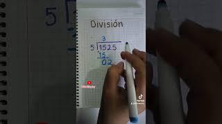 División #aprendeencasa #aprendizaje #youtubeshorts #matefacil #matematicas #math #clasesvirtuales