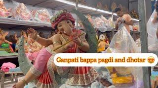 Ganpati Bappa pagdi and dhotar new style @TejasParmar