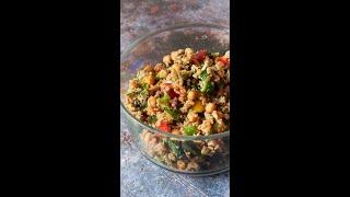 Refreshing Minty Quinoa Salad | Gluten-Free, Vegan Recipe #shorts #youtubeshorts