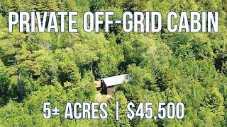 Off-Grid Camp on 5± Acres for $45,500 | Maine Real Estate SOLD