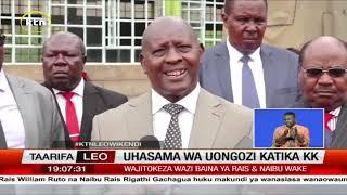 Misukosuko ya uongozi inayoikumba serikali ya Kenya Kwanza