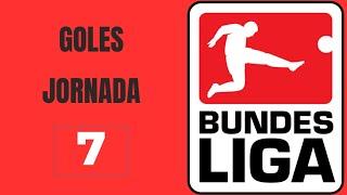 "Goles - Jornada 7 de la BUNDESLIGA" #bundesliga