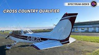 Cross Country Qualifier Flight // CAA PPL // UK Pilots License