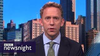 ‘A state of chaos’: Joshua Green on President Trump’s first six months – BBC Newsnight