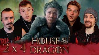 HOUSE OF THE DRAGON 2x4 REACTION!! "The Red Dragon and the Gold"