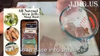 How to Make 3D dog and bear Soap with JJMG Silicone Cake Jello Candy Molds and Soap Base