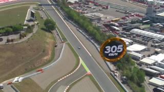 A Bird's Eye View Of The Circuit De Barcelona Catalunya | Spanish Grand Prix 2016