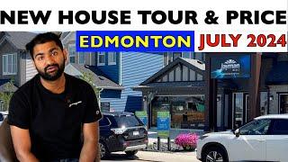 Edmonton NEW HOUSE TOUR & PRICE JULY 2024 |PUNJABI VLOG|  #edmonton #punjabi #ramanvlogs #canada