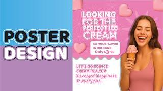 Modern Poster design in Adobe Illustrator l news post design l Creative Poster design in Illustrator