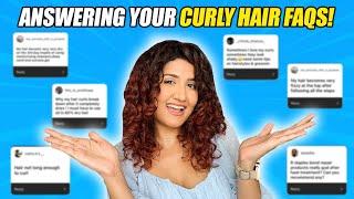 Curly Hair Tips & Tricks: FAQs Answered! @madhushreee