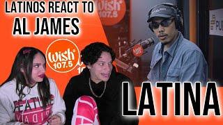 Latinos react to Al James performs "Latina" LIVE on Wish | FIRST TIME REACTION 