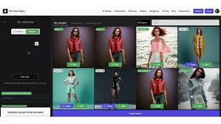 Create AI Generated Models from a Clothing Photo - AI Models Fashion Generator