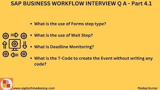 4.1|Workflow Interview Question and Answer|Form|