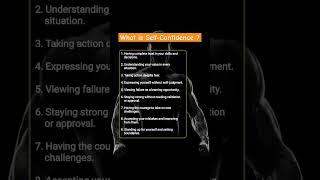 What is Self-Confidence ?