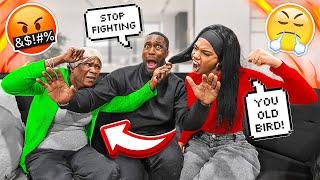 My MOM & FIANCÉE FIGHT FOR THE FIRST TIME! *REAL FOOTAGE*