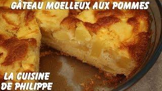 Gâteau moelleux aux pommes