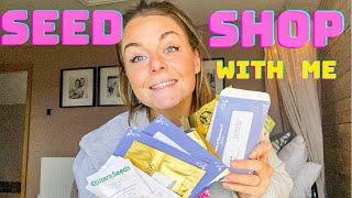 SEED SHOPPING for my flower farm - Shop with me!