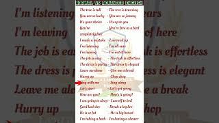NORMAL VS ADVANCED ENGLISH | LEARN A LANGUAGE WITH BHANU
