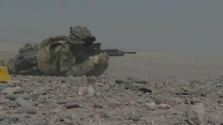 Footage of British troops ambushed by the Taliban