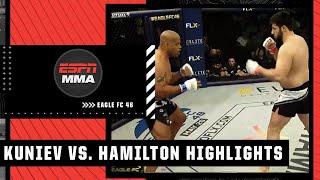 Eagle FC 46 Highlights: Rizvan Kuniev vs. Anthony Hamilton | ESPN MMA