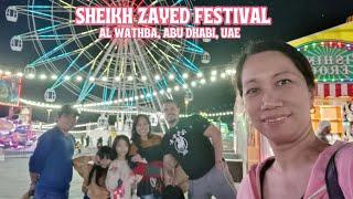 Sheikh Zayed Festival Al Wathba, Abu Dhabi 2023 | Walking Tour and Escapades | Family Bonding