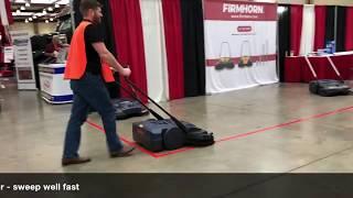 FiRMHORN - How to clean warehouse cement floor