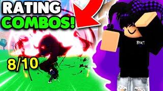 Rating My Subscribers Combos, Then Using It To PvP In Blox Fruits!