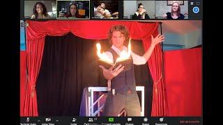 Illusionist Matias Virtual Magic Show | Fun Corporate Magic