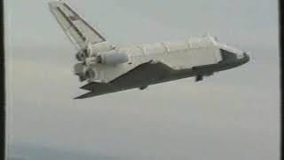 Russian Video, the first orbital flight of Buran