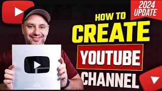 How To Create A YouTube Channel - 2024 Beginner’s Guide