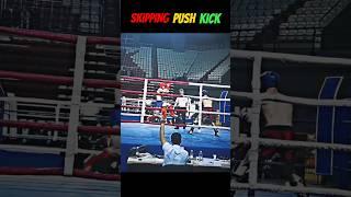 Skipping Push Kick  #kickboxing #pishkick #muaythai #shortsfeed