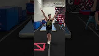 Backflips based on sports #cheerleading #sport #gymnastics #baseball #football #trackandfield