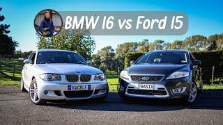 Ford Mondeo XR5 vs BMW 130i - 5 or 6 Cylinders?